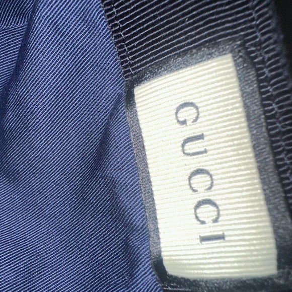 Gucci Navy Blue Cap - Picture 5 of 7